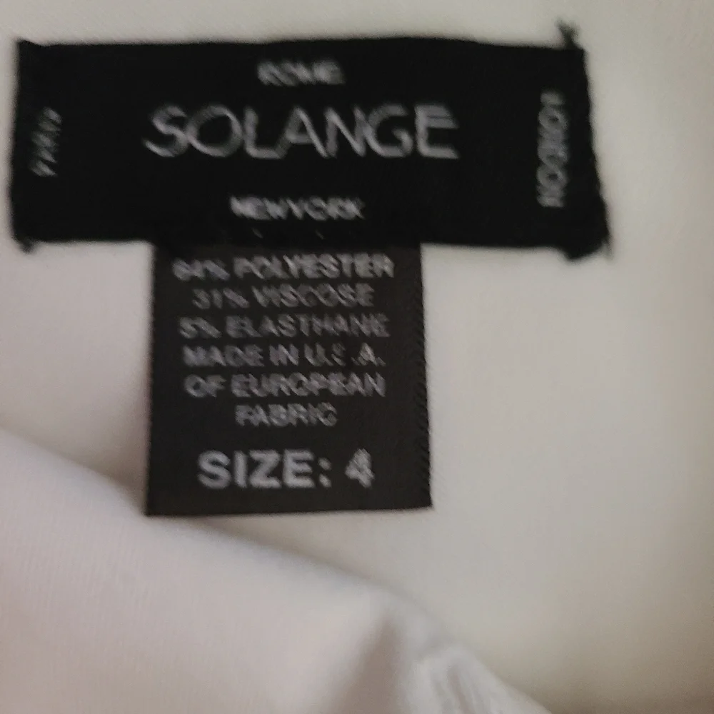 White dress ankle length pants size 4 Hp🔥🔥🔥🔥 - Picture 4 of 6